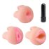 Pipedream Travel Trio - set vibracijske pumpe za penis (crna)