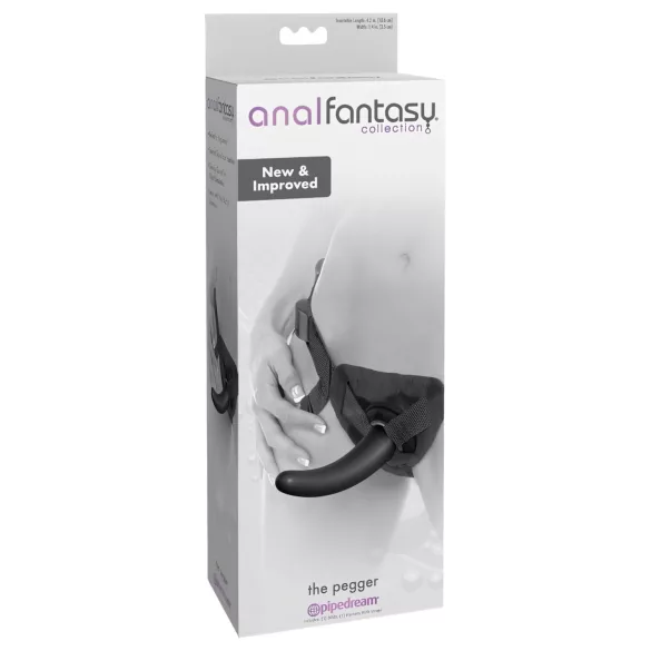 analfantasy - strap-on dildo - crna