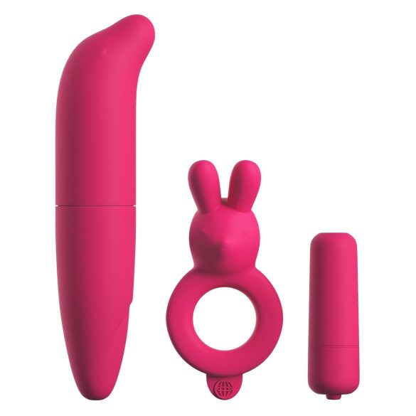 Classix - vodootporni vibrator set - 3 dijela (ružičasta)