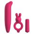 Classix - vodootporni vibrator set - 3 dijela (ružičasta)