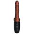 Kraljevski Cock Plus 7,5 - smeđi lubrikacijski dildo s vibracijama