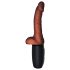 Kraljevski Cock Plus 7,5 - smeđi lubrikacijski dildo s vibracijama