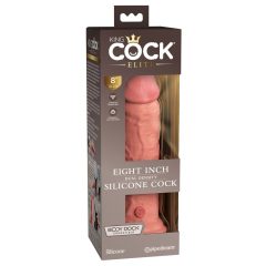 King Cock Elite 8 - realističan dildo (20 cm) - prirodan