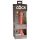 King Cock Elite 7 - usisni, bežični vibrator 18cm - prirodni