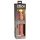 King Cock Elite 9 - vibrator s vakumskim postoljem 23cm - prirodni