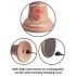 King Cock Elite 9 - vibrator s vakumskim postoljem 23cm - prirodni