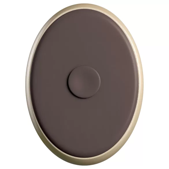 King Cock Elite 9 - realistični vibrator s vakuumskom čašom 23 cm - bež