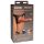 King Cock Elite Comfy - udobni strap-on s remenom (tamna prirodna boja)