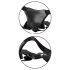King Cock Elite Comfy - udobni strap-on s remenom (tamna prirodna boja)
