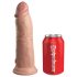 King Cock Elite Deluxe - set s dildom za vezivanje