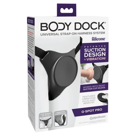 Body Dock G-point Pro - punjiva, dno koje se može pričvrstiti radiom (crno)