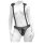 Body Dock - crni strap-on gaćice s naramenicama
