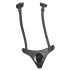 Body Dock - crni strap-on gaćice s naramenicama