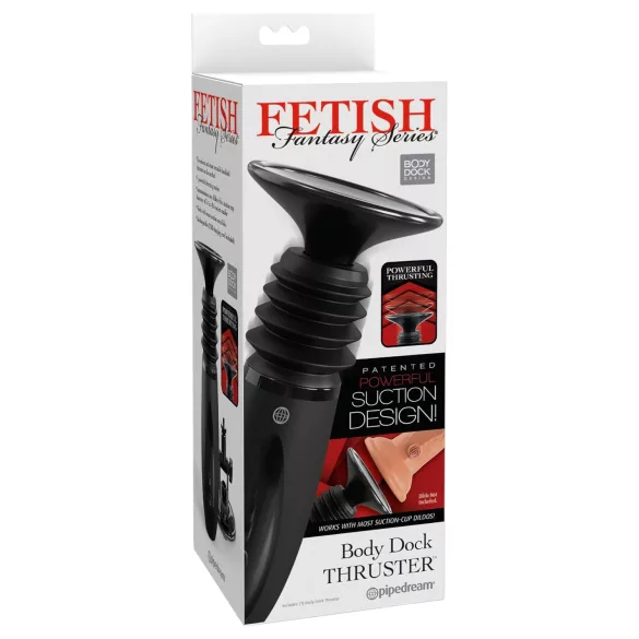 Fetish Fantasy - adapter za tijelo za dildoe - crni