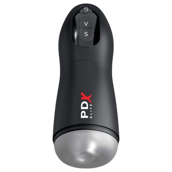 PDX Suck-O-Matic - puni, automatski masturbator (crni)