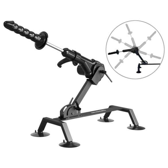 Fetish Body Dock Pro - seks stroj - crna