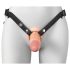 X-TENSION Elite - prirodni šuplji dildo za navlačenje