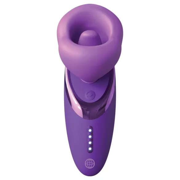 Pipedream - Fantasy For Her - lizajući vibrirajući stimulator s usisavanjem (ljubičasti)