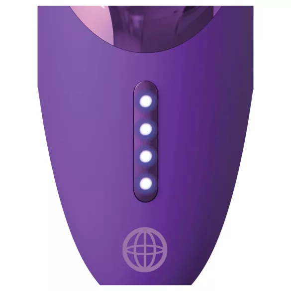 Pipedream - Fantasy For Her - lizajući vibrirajući stimulator s usisavanjem (ljubičasti)