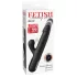 Fetish - vibrator s 3 motora s funkcijom penetracije - crni