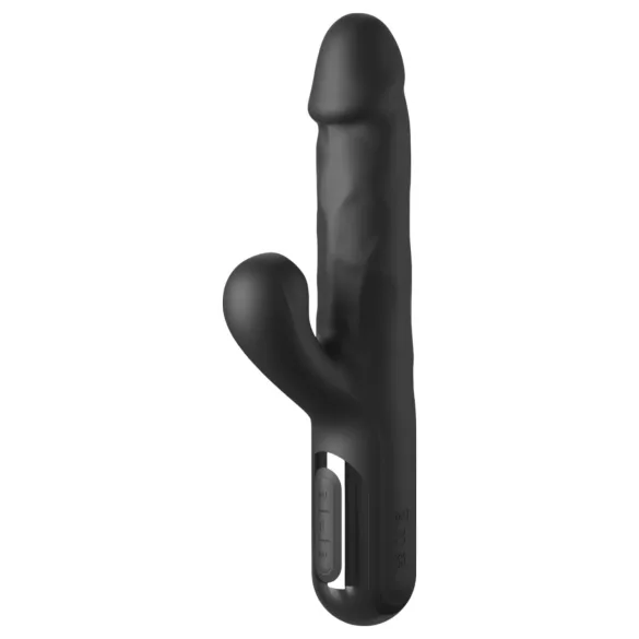 Fetish - vibrator s 3 motora s funkcijom penetracije - crni