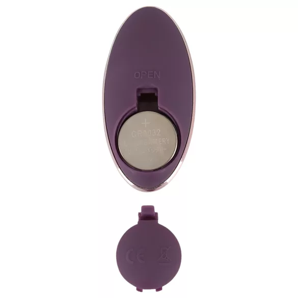 Javida - vibrirajuće jaje s daljinskim upravljačem - pulsiranje - ljubičasta