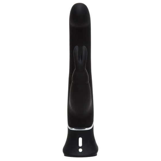Happyrabbit G-točka - baterijski vibrator za kimanje ruke klitorisa (crni)