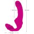 Strepless Strap-On - podesivi vibrator (ružičasti)