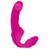 Strepless Strap-On - podesivi vibrator (ružičasti)