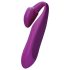 BeauMents Come2gether - akumulatorski, vodootporni parni vibrator (ljubičasta)
