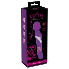Javida Wand & Pearl - 2u1 masažni vibrator (ljubičasti)