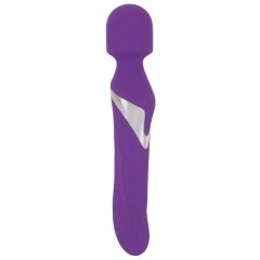 Javida Wand & Pearl - 2u1 masažni vibrator (ljubičasti)