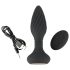 ANOS - crni analni vibrator s rotirajućim kuglicama