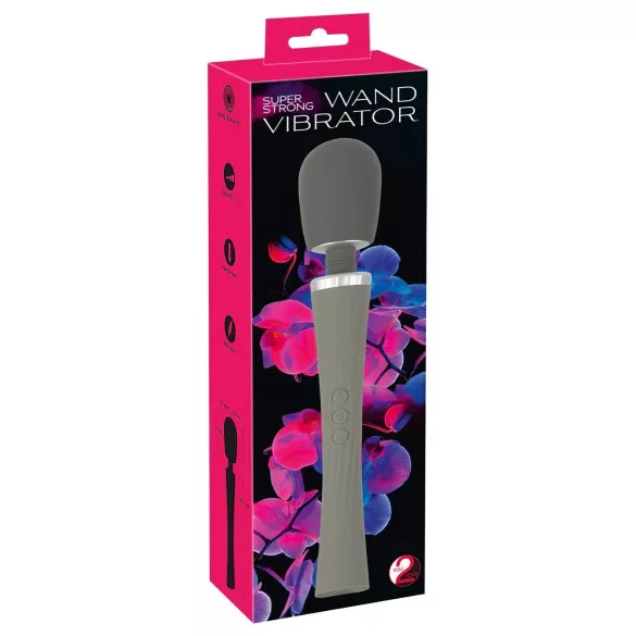 You2Toys - Super Strong Wand - sivi masažni vibrator
