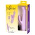 SMILE Thrusting - rotirajući vibrator s rukohvatom za klitoris (ljubičasti)
