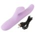 SMILE Thrusting - rotirajući vibrator s rukohvatom za klitoris (ljubičasti)