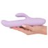 SMILE Thrusting - rotirajući vibrator s rukohvatom za klitoris (ljubičasti)