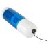 You2Toys - punjivi rotacijski masturbator (plavo-bijeli)