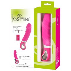 SMILE Soft - punjivi, grijaći vibrator (ružičasti)
