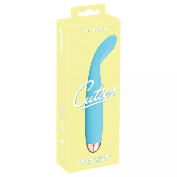 Cuties Mini - G točka vibrator - vodootporan, punjivi - tirkizna