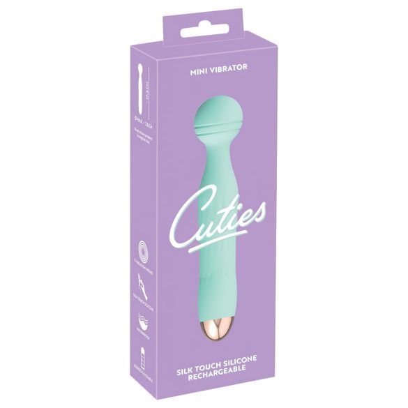 Cuties Mini Wander - akumulatorski, vodootporni masažer vibrator (zeleni)