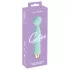 Cuties Mini Wand - punjivi, vodootporni masažer vibrator (zeleni)