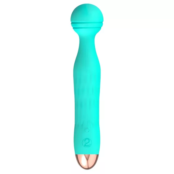 Cuties Mini Wand - punjivi, vodootporni masažer vibrator (zeleni)