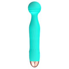   Cuties Mini Wand - punjivi, vodootporni vibrator za masažu (zeleni)