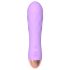 Cuties Mini - bežični, vodootporni, rebrasti vibrator (ljubičasti)
