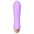 Cuties Mini - bežični, vodootporni, rebrasti vibrator (ljubičasti)