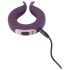 Couples Choice - punjiva prsten vibracije, 2 motora (ljubičasti)