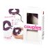 Couples Choice - punjiva prsten vibracije, 2 motora (ljubičasti)