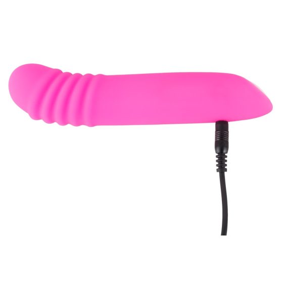 You2Toys - Flashing Mini Vibe - punjivi svjetleći vibrator (ružičasti)