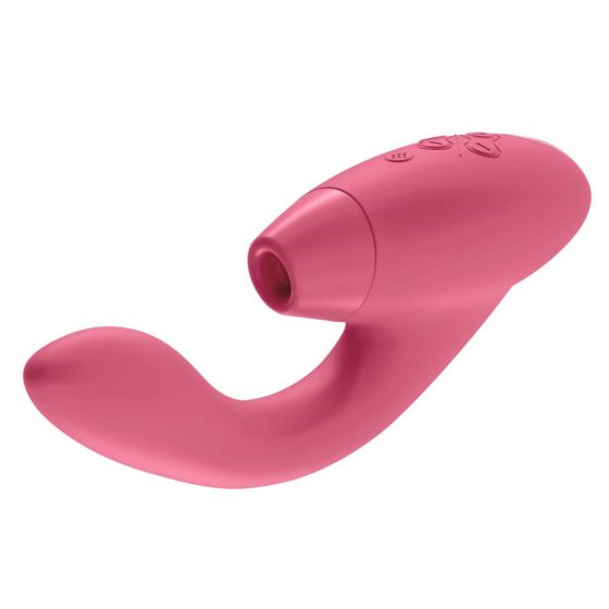 Womanizer Duo - vodootporni vibrator G-točke i stimulator klitorisa u jednom (koraljni)